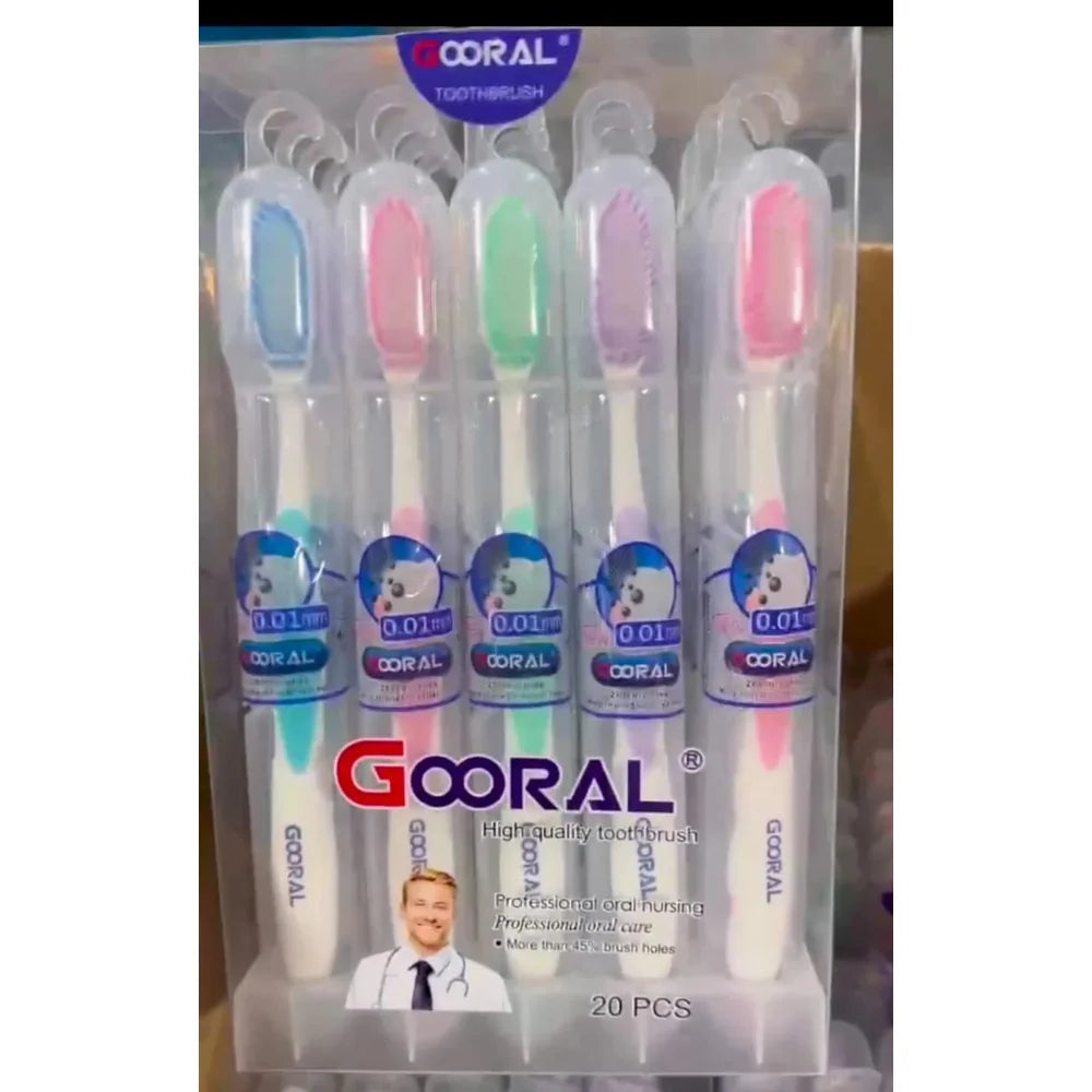 Gooral high Quality Toothbrush 0.01mm Professional Oral Care 1 pcs - Bhavnagar Deodap