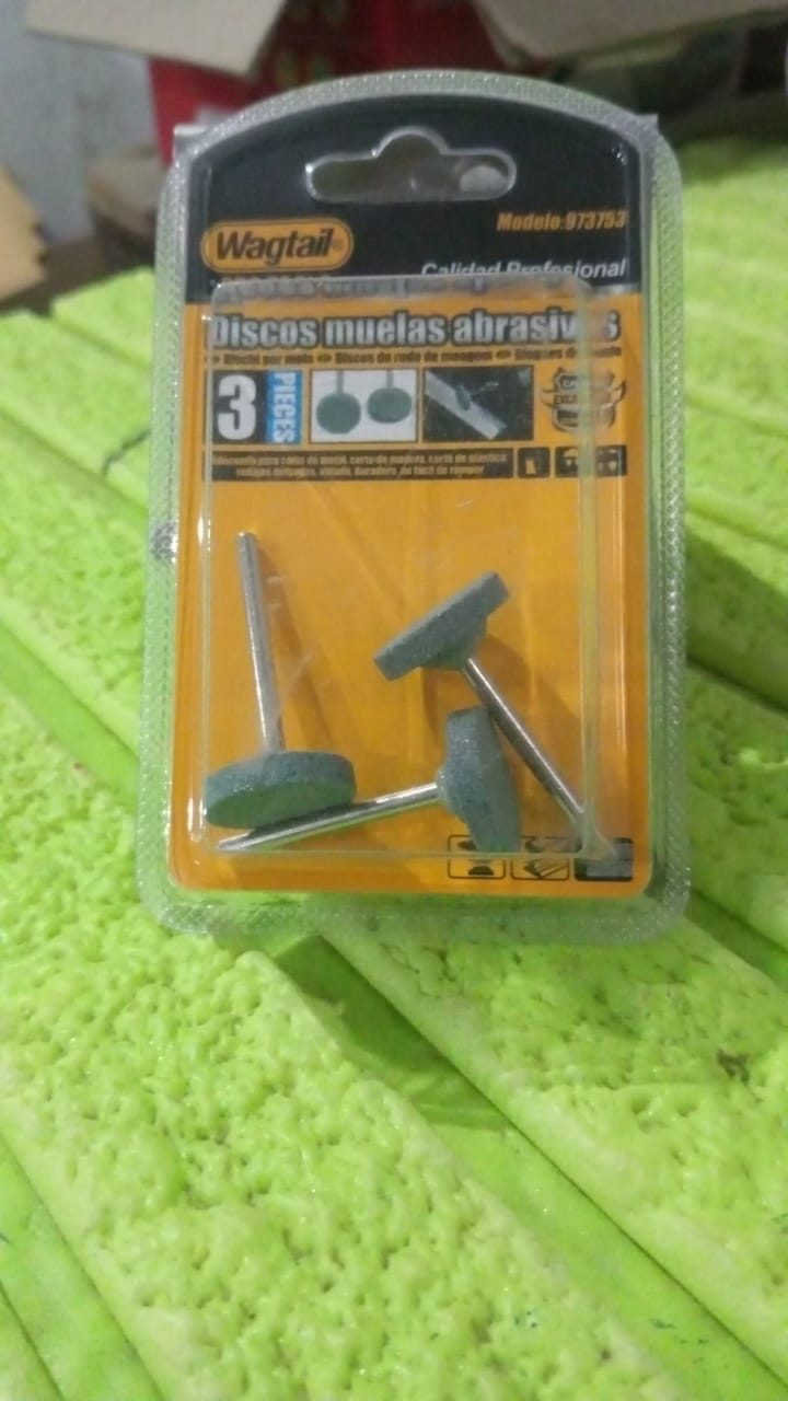 Grinding Head Abrasive Tool Mounted Stone (3 Pcs Set) - Bhavnagar Deodap