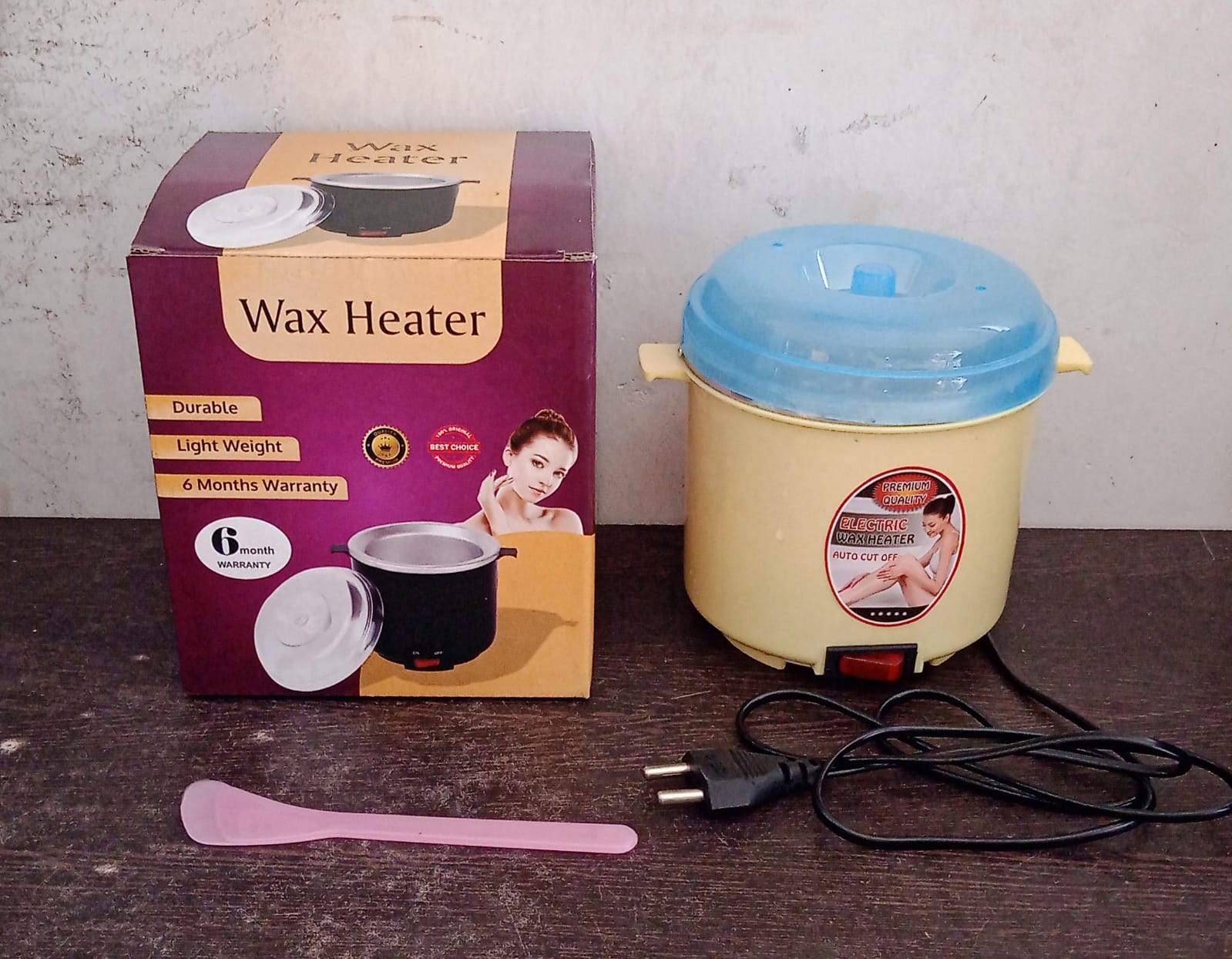 Wax Heating Machine, Reliable and Convenient to Use Wax Warmer 240W Wax Machine EU Plug 220V Durable and Practical for Parlour, Salon for Home - Bhavnagar Deodap