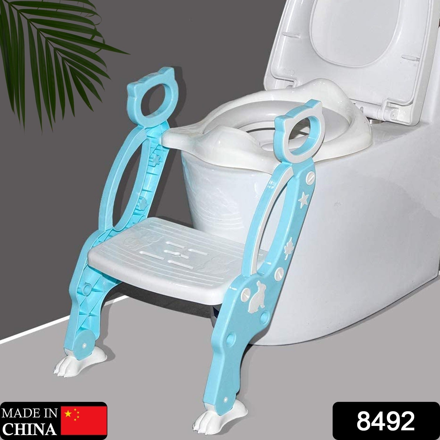 2 In 1 Potty Training Toilet Seat with Step Stool Ladder For Toddlers - Bhavnagar Deodap