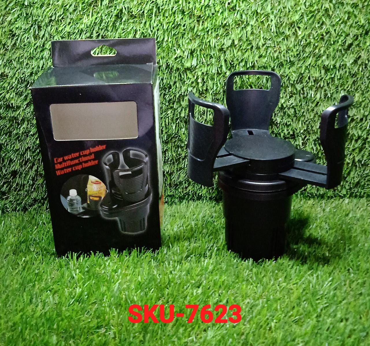 Cup Holder, Seat Cup Holder Suitable for 20oz Water Bottles 2 in 1 Cup Holder Universal Vehicle Seat Bottle Mount with Set of Sponge Cushion for Vehicle - Bhavnagar Deodap