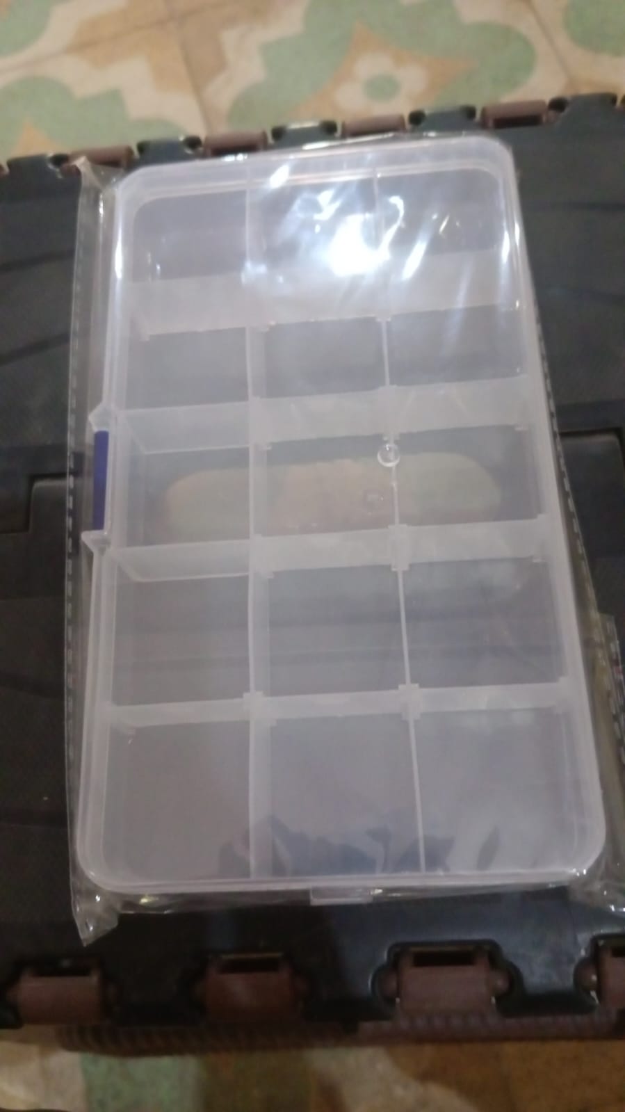 15 Grids Jewelry Organizer Plastic Jewelry Organizer Box Clear Jewelry Organizer Box Plastic Bead Organizers with Adjustable Dividers for Herbs Pills Bead, Jewelry, and Other Small Item (1 Pc) - Bhavnagar Deodap