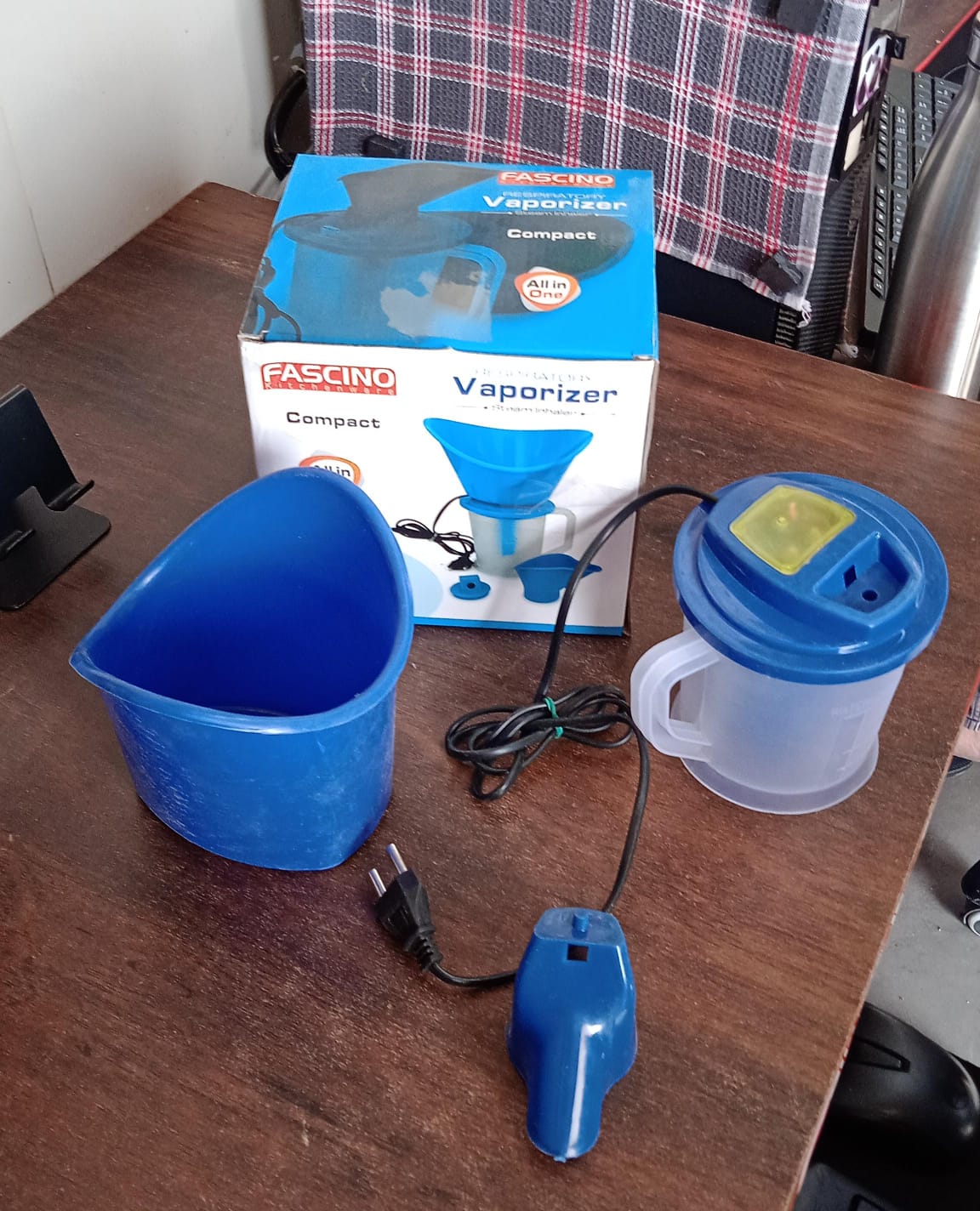 2 in 1 Vaporiser steamer for cough and cold - Bhavnagar Deodap