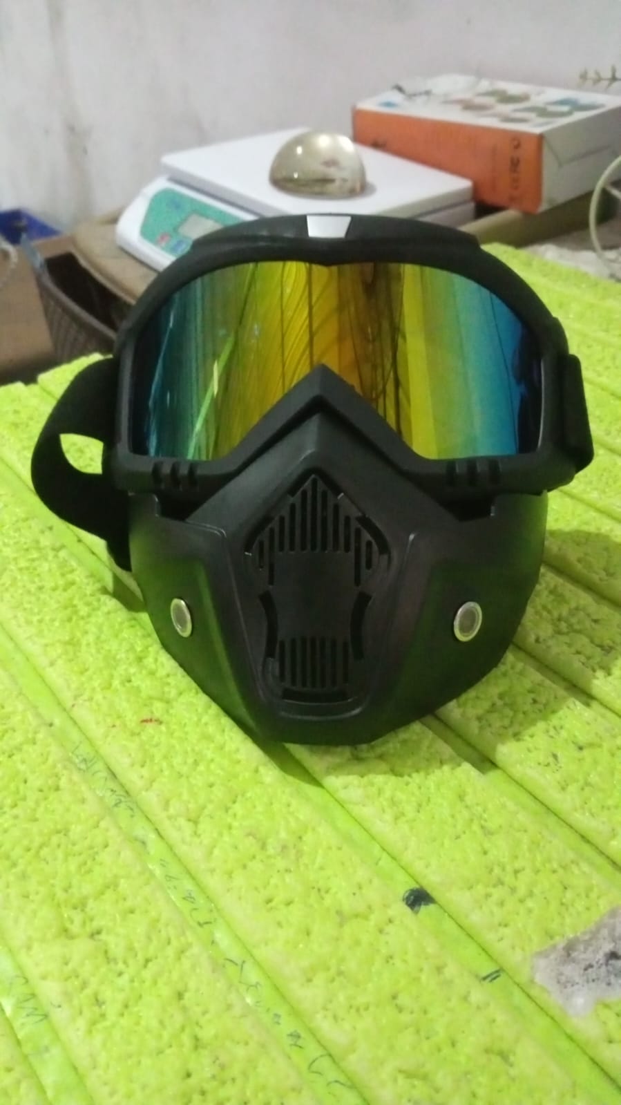 Motorcycle Goggles Off-Road Helmet Goggles Windproof Glasses Goggles Mask (1 Pc) - Bhavnagar Deodap