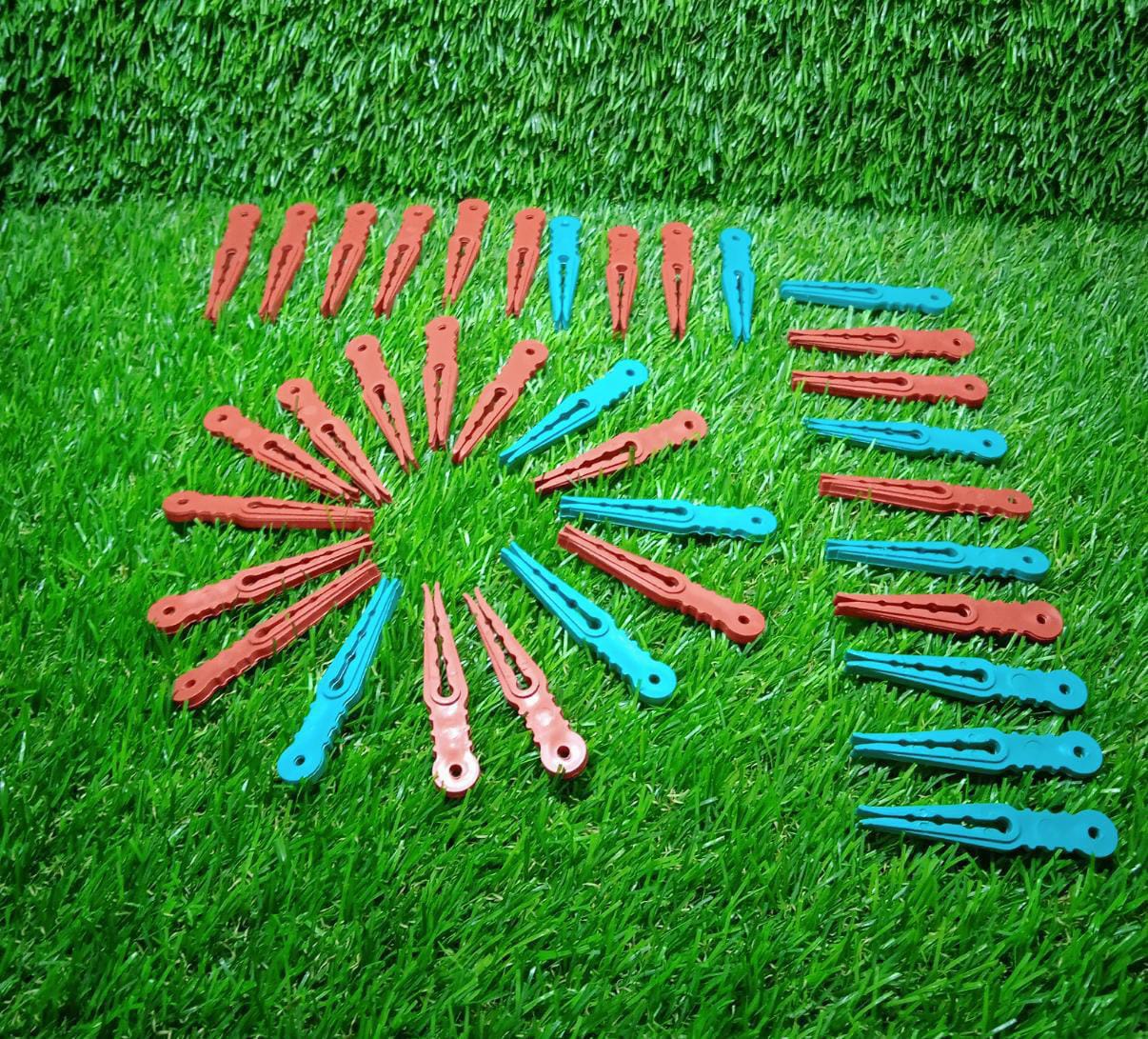 36Pcs MULTIPURPOSE PLASTIC CLOTH HANGING PEGS / CLIPS - 36 PCS - Bhavnagar Deodap