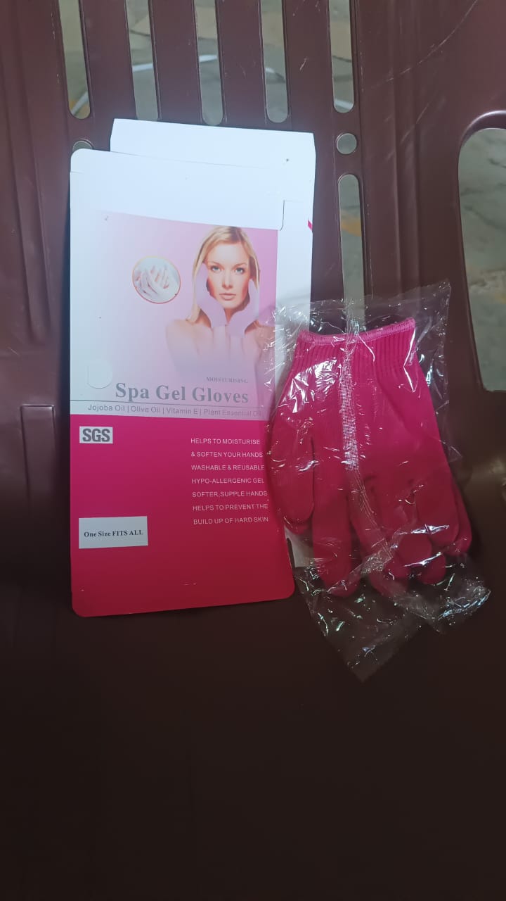 1 Pair Moisturizing Gloves Finger Moisture Gloves Soft Moisturizing Gloves for Dry - Bhavnagar Deodap