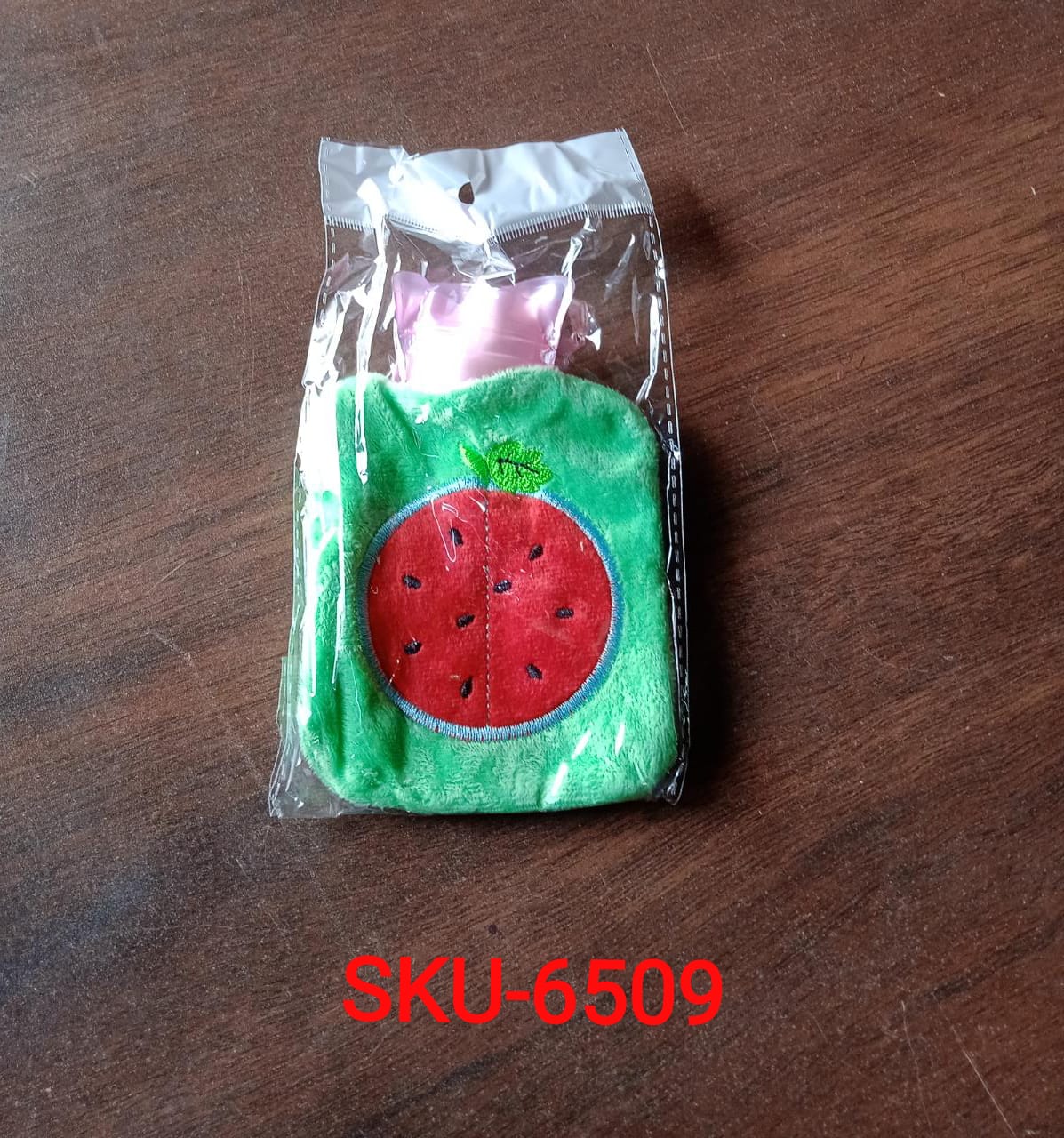 Watermelon small Hot Water Bag with Cover for Pain Relief, Neck, Shoulder Pain and Hand, Feet Warmer, Menstrual Cramps. - Bhavnagar Deodap