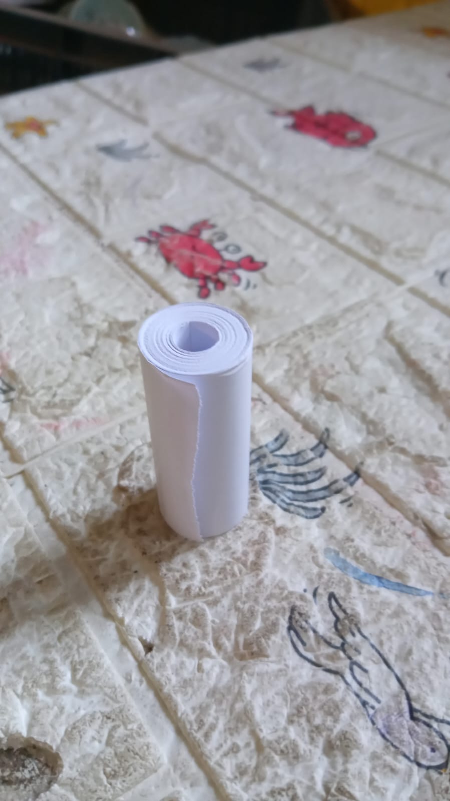 Small Thermal Printer Paper, Printing Paper Roll Aging Resistant Fast Color Rendering Portable Clear Printing for Travel (1 Pc / Printing Paper Roll ) - Bhavnagar Deodap