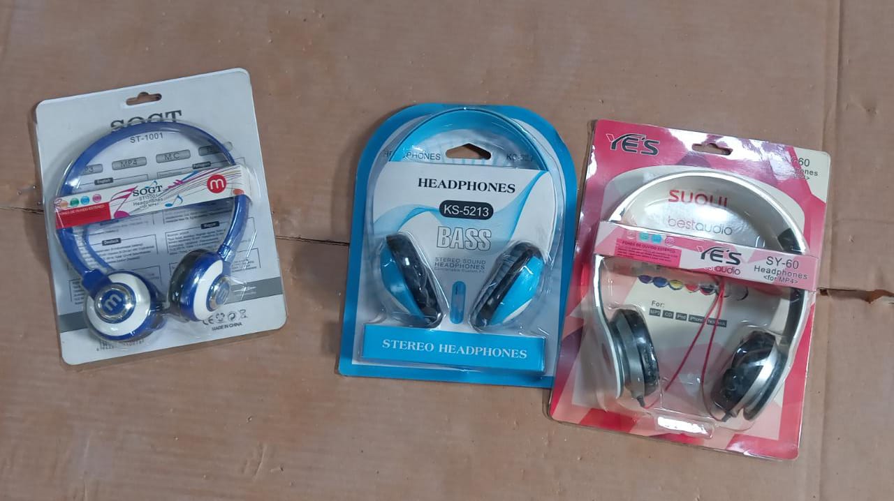 DJ Style High-Performance Stereo Headphones, Stereo Sports Hands-Free Headset with Microphone - Bhavnagar Deodap