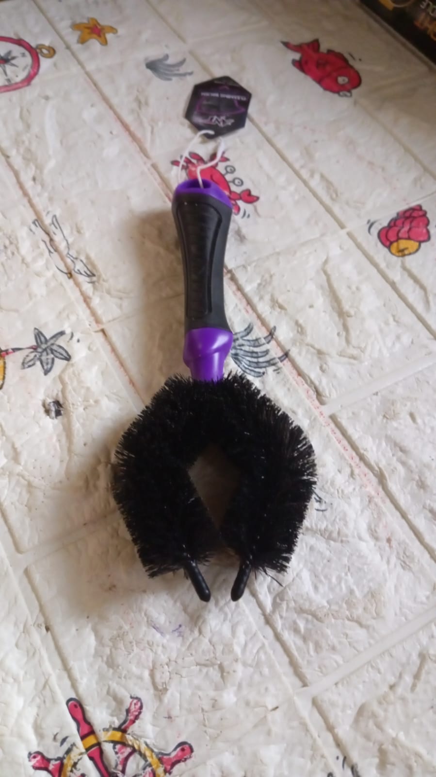 Wheel Cleaning Brush Bike tire Cleaning Brush High Quality Brush For Brakes, Spokes, Frames, Tyres (1 Pc) - Bhavnagar Deodap