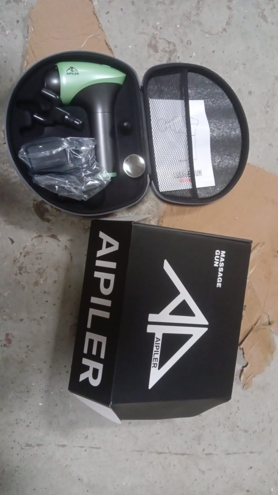 Massage Gun, Includes Suitcase, Box and Stress Ball, Sport and Relax Massage Device, Small, Powerful and Quiet, Massage Gun for Pain Relief Super Quiet Electric Massager, 4 Massage Heads - Bhavnagar Deodap