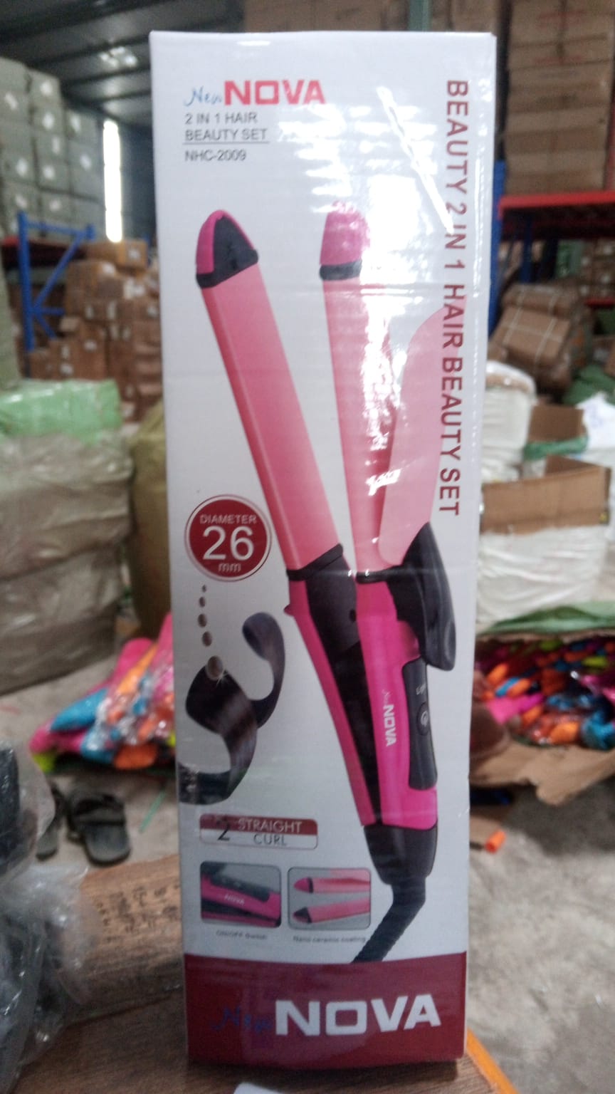 Curl & Straight Hair Iron - Bhavnagar Deodap