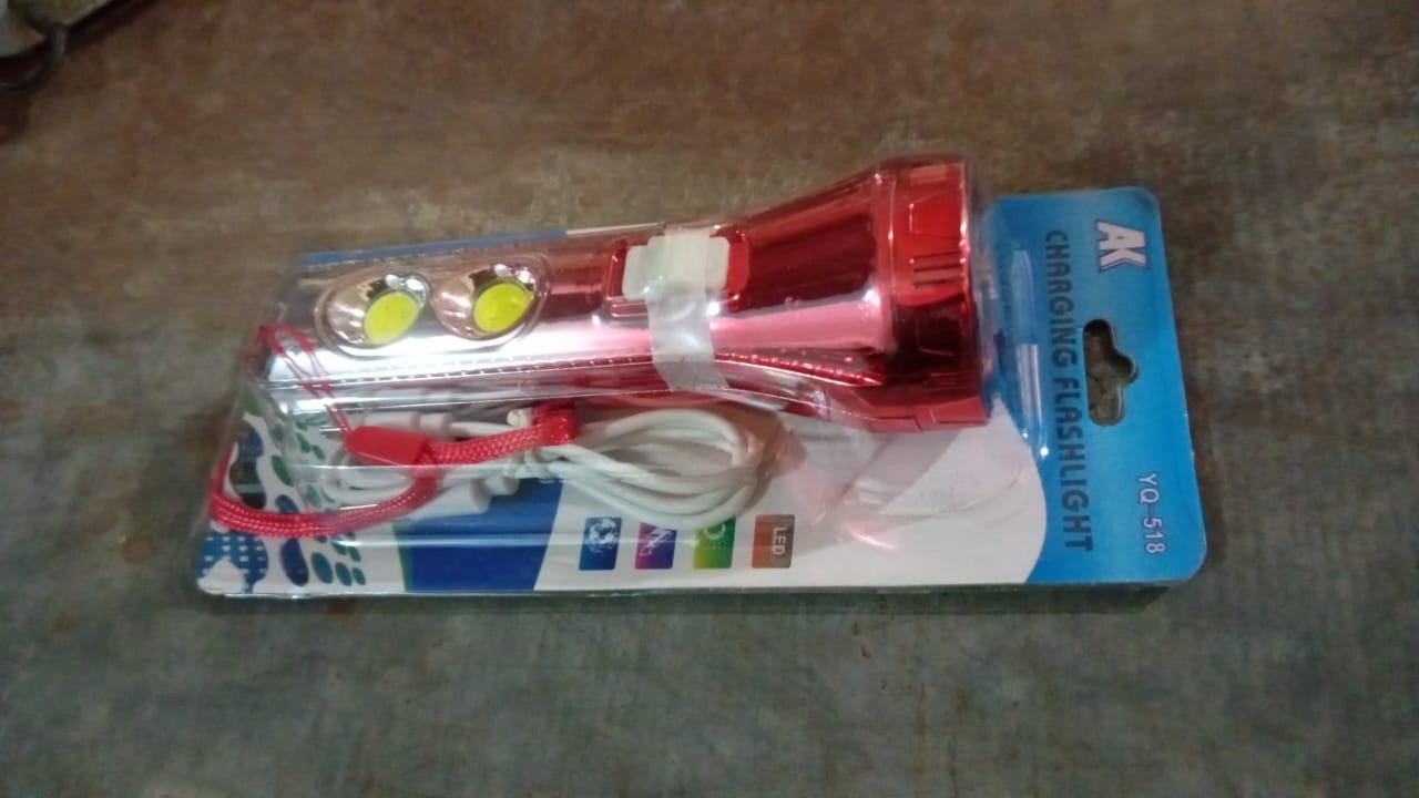 Multi Functional 3 LED Torchlight / Flashlight (1 Pc) - Bhavnagar Deodap