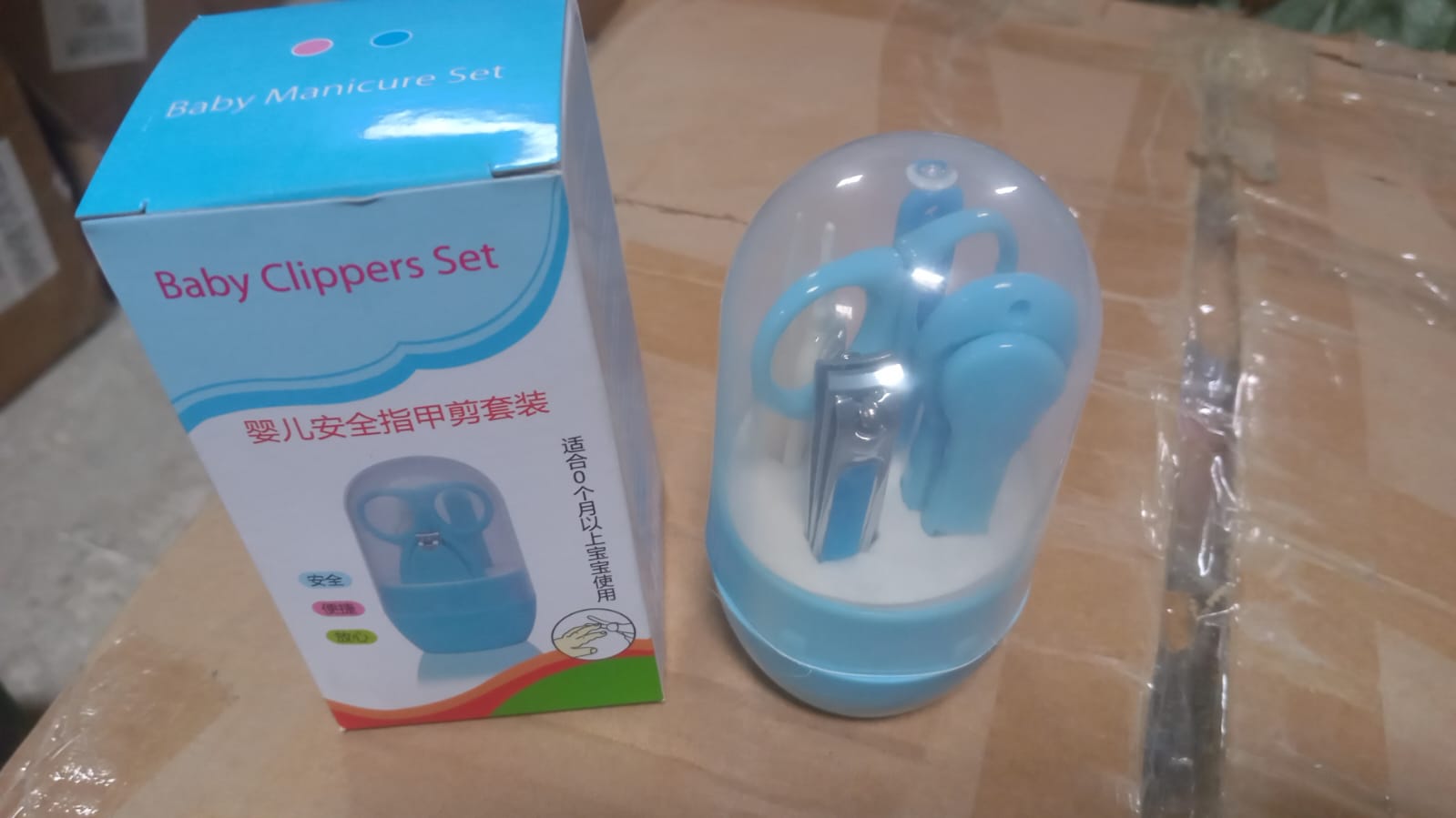Baby Care Baby Nail Clipper, Scissor, Tweezer and Nail Cleaning Sets, The Best Baby Shower Gift for Baby Girl and Baby Boy (5 Pc Set) - Bhavnagar Deodap
