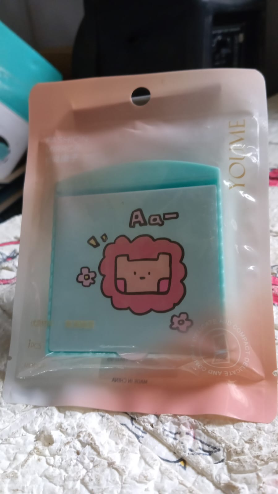 Double Hair Comb And Mirror Set For Women And Girls Casual And Travelling Use Folding Pocket Hairbrush, Mini Hair Comb Compact Travel Size, Hair Massage Comb, For Men Women And Girls - Bhavnagar Deodap