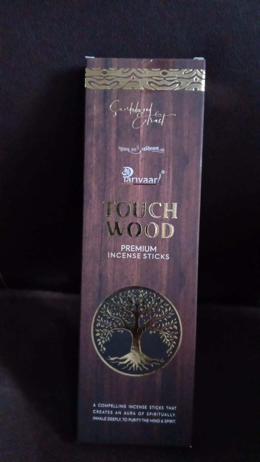 Touch Wood Agarbatti / Incense Sticks for Home, Office (90 GM) - Bhavnagar Deodap