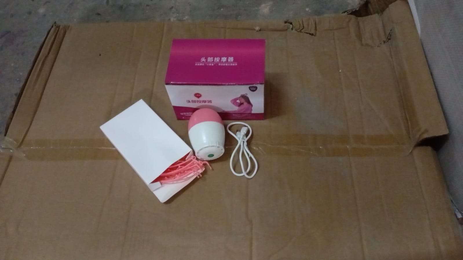 Electric Octopus Claw Scalp Massager Stress Relief Therapeutic Head Scratcher (Not included battery / Mix Color) - Bhavnagar Deodap