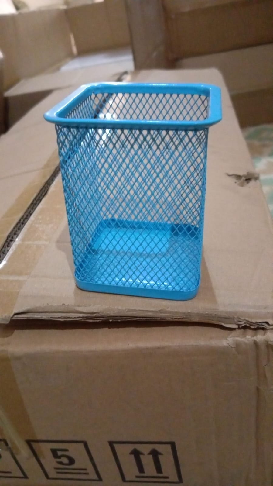 Pen Holder for Desk, Metal Mesh Pencil Holder (1 Pc) - Bhavnagar Deodap