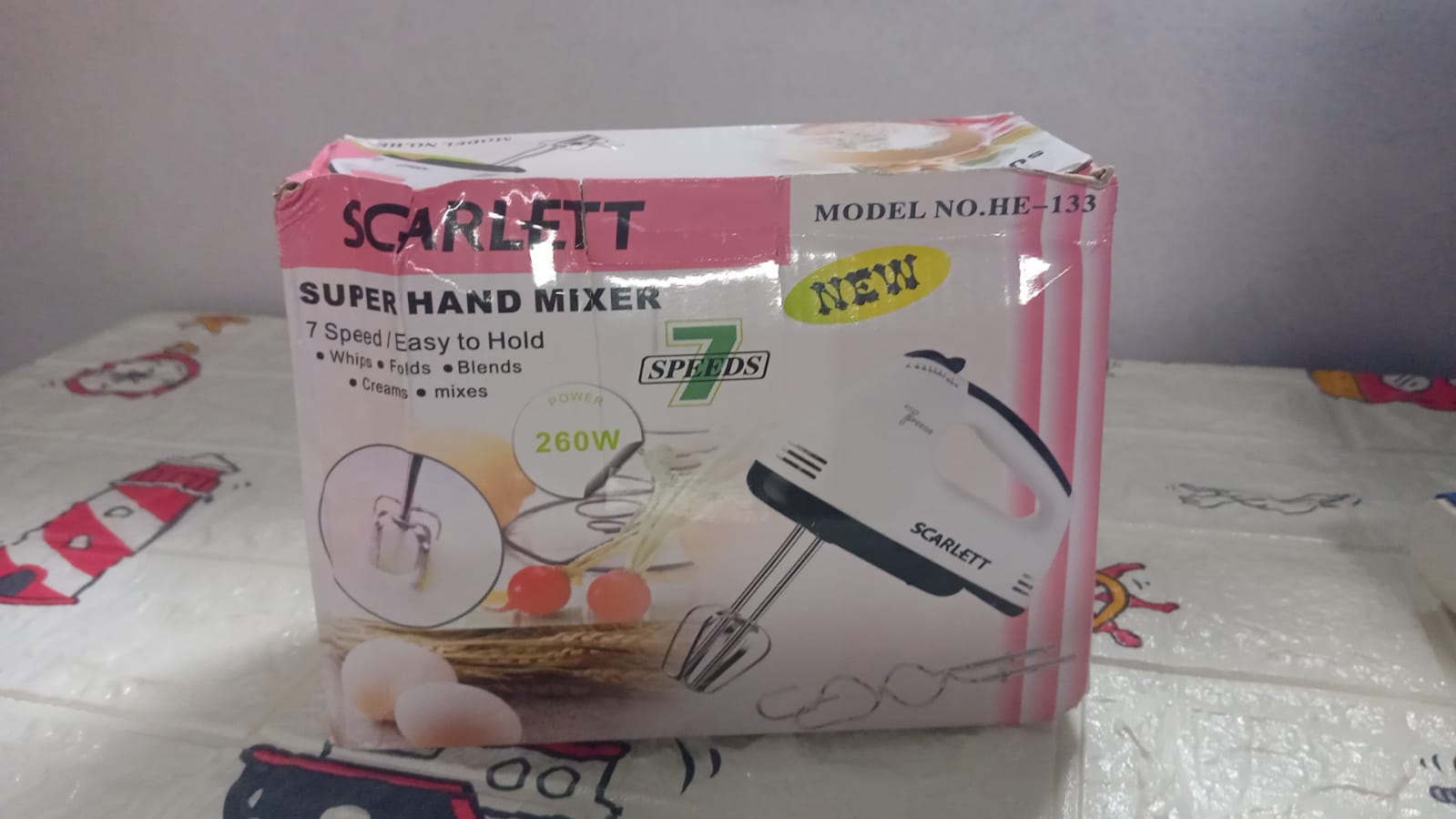 Compact Hand Electric Mixer / Blender for Whipping / Mixing with Attachments - Bhavnagar Deodap