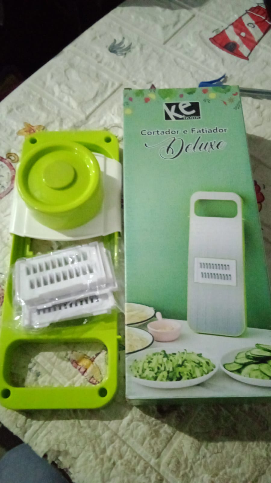 Slicer for Kitchen 5 in 1 Foldable Vegetable Slicer Blade Potato Cutter, Veggie Slicer, Onion Slicer, Julienne Grater with Protective Guards, Stainless Steel Blade - Bhavnagar Deodap