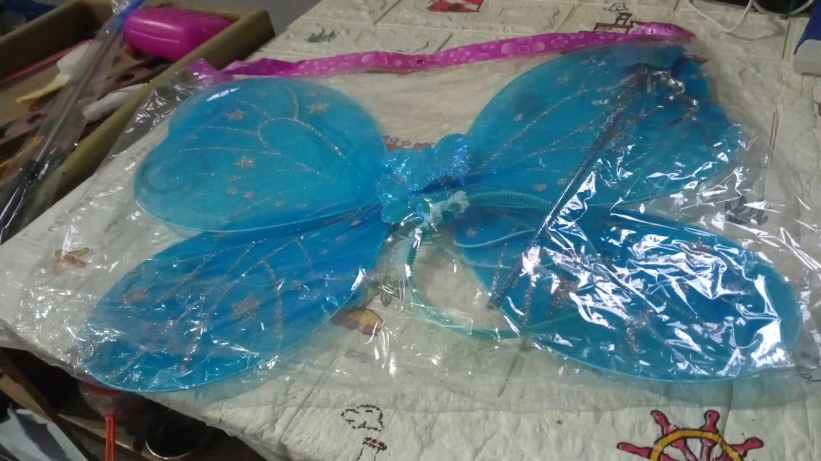 Wand And Hairband Multi- Color For Party (1pc) - Bhavnagar Deodap
