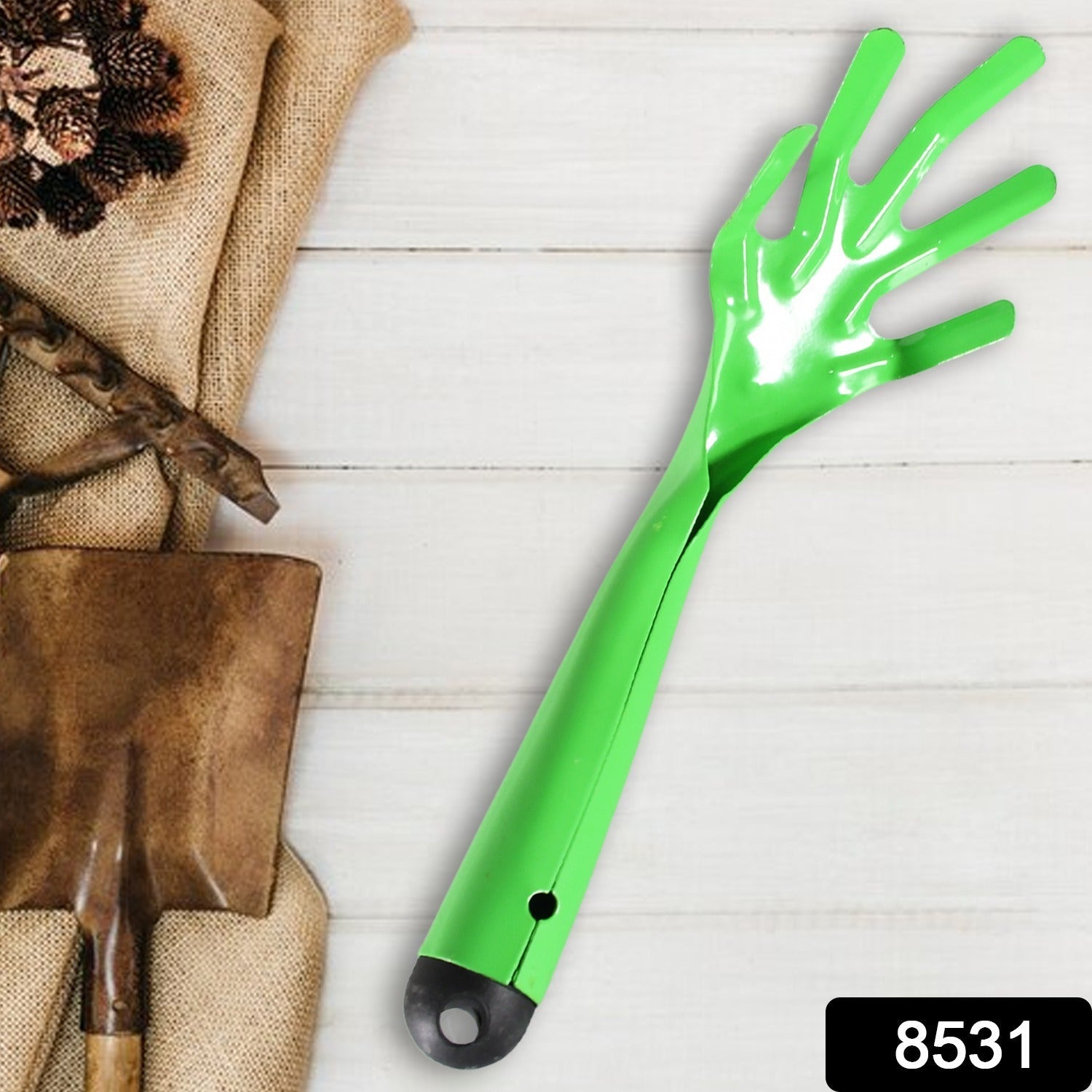 Heavy Duty Garden Tools, Gardening Metal Hand Cultivator Tools for Home Garden, Indoor and Outdoor Gardening for Plants, Agriculture, and Soil Tools (1 Pc)   - Bhavnagar Deodap