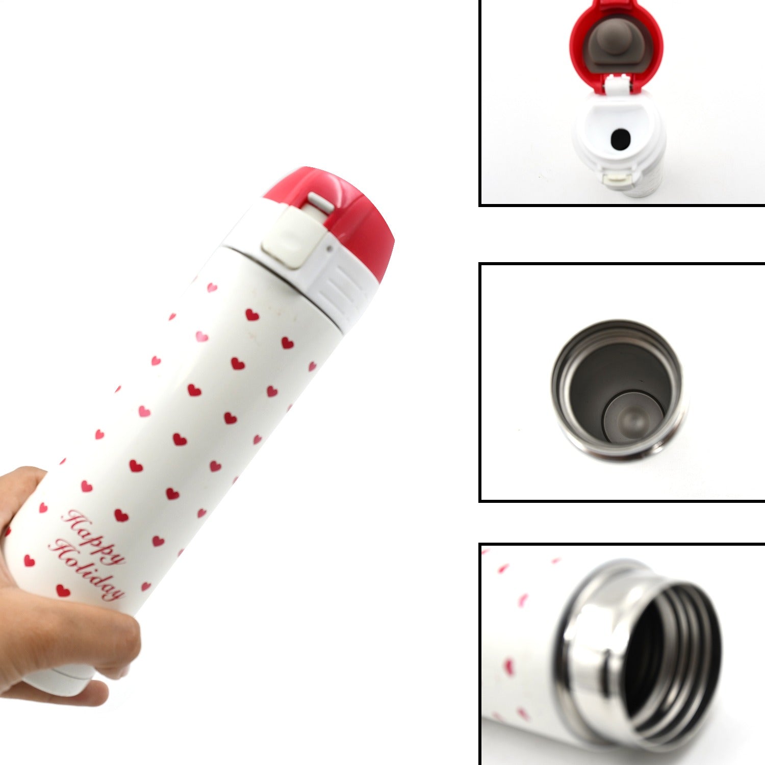Kids Water Bottle Stainless Steel Insulated Tumbler Reusable Leak Proof Water Bottle for School , Home, Office - Bhavnagar Deodap