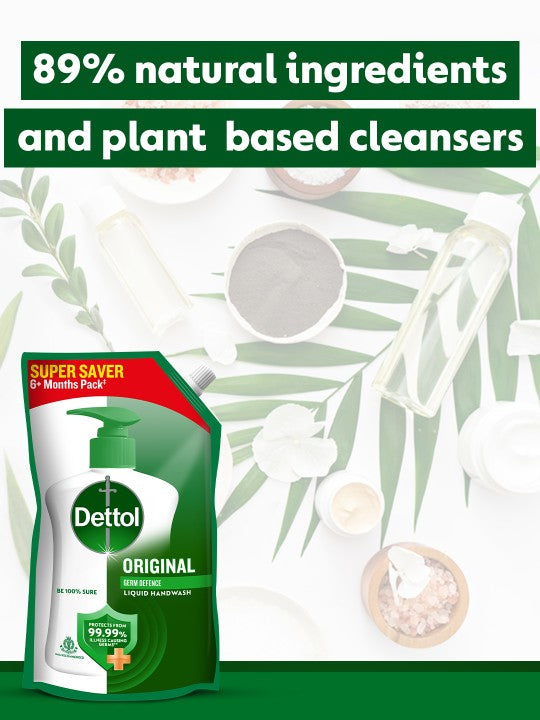 Dettol Original Liquid Hand Wash Refill Pouch - 675ml - Bhavnagar Deodap