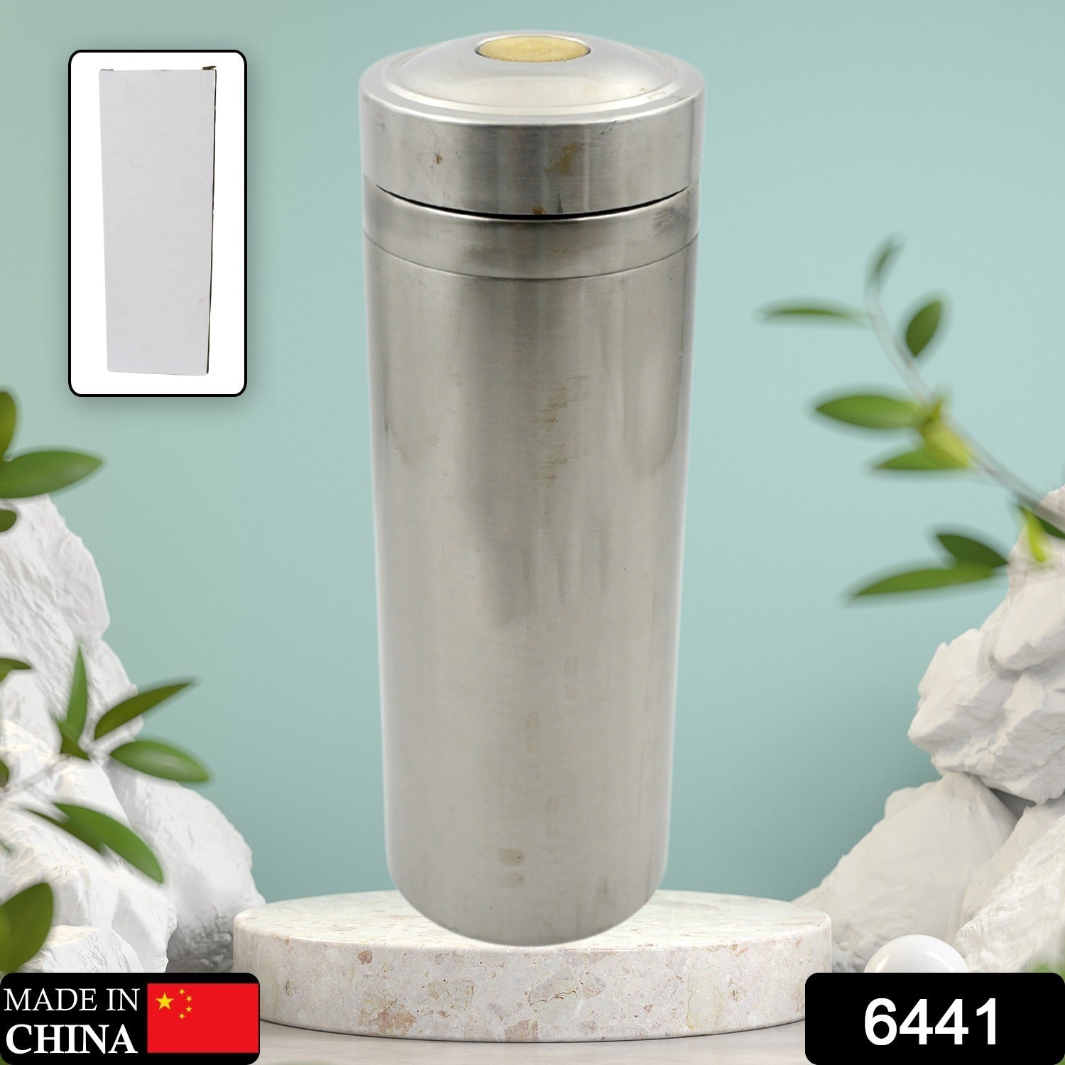 Reusable Leak-Proof Thermos steel for Home Office Gym Fridge Travelling (800 ML Approx) - Bhavnagar Deodap