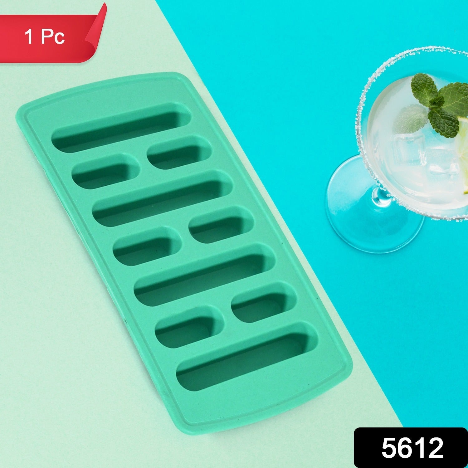 1 Pc Fancy Ice Tray, Used Widely In All Kinds Of Household Places While Making Ices And All Purposes - Bhavnagar Deodap