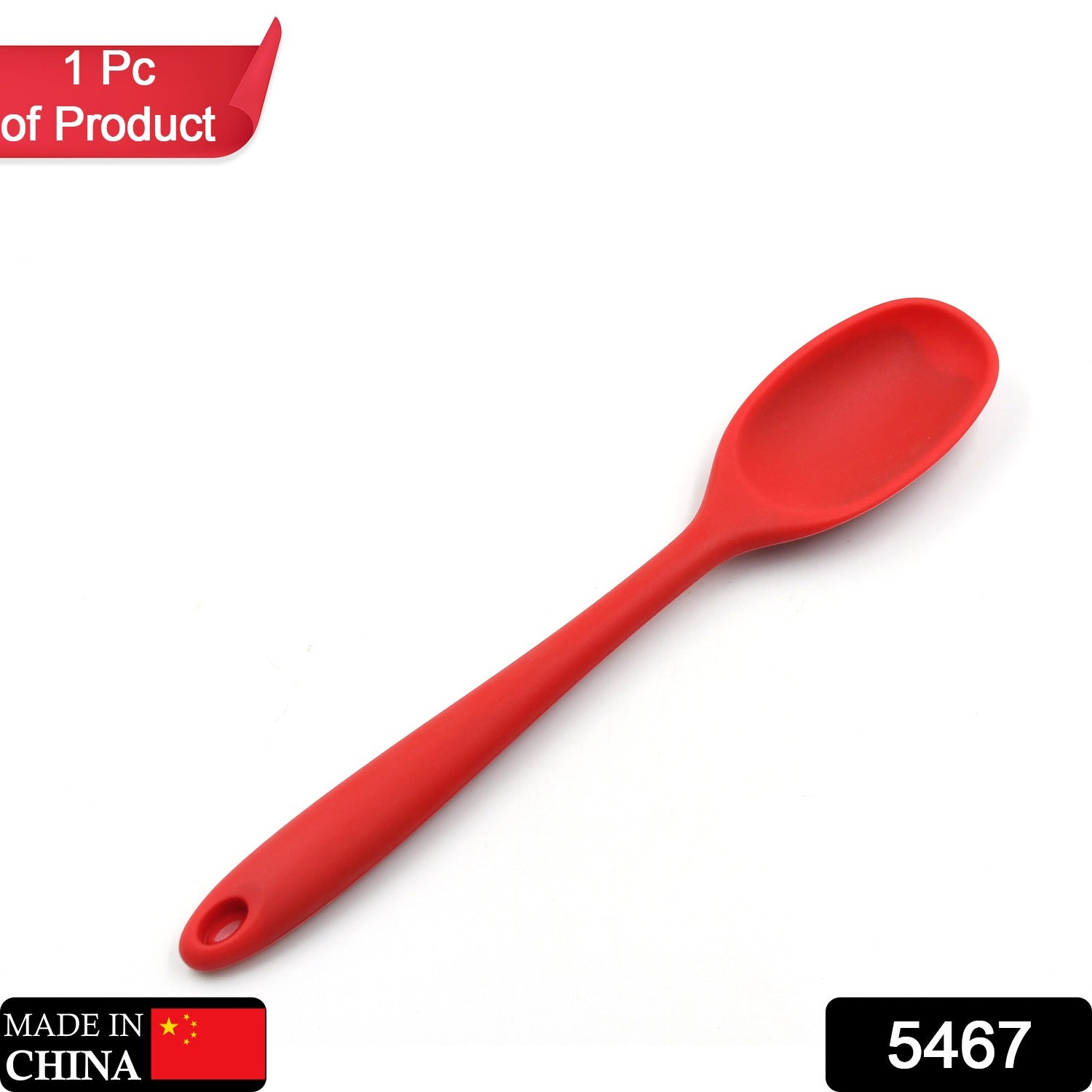 Large Silicone Kitchen Spoon Long Handle Cooking Spoon for Cooking Baking Ladle Kitchen Utensils Food Grade Silicone (29) - Bhavnagar Deodap