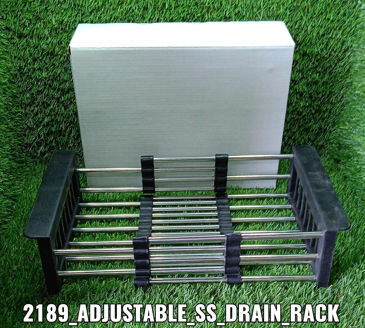 Stainless Steel Expandable Kitchen Sink Dish Drainer - Bhavnagar Deodap