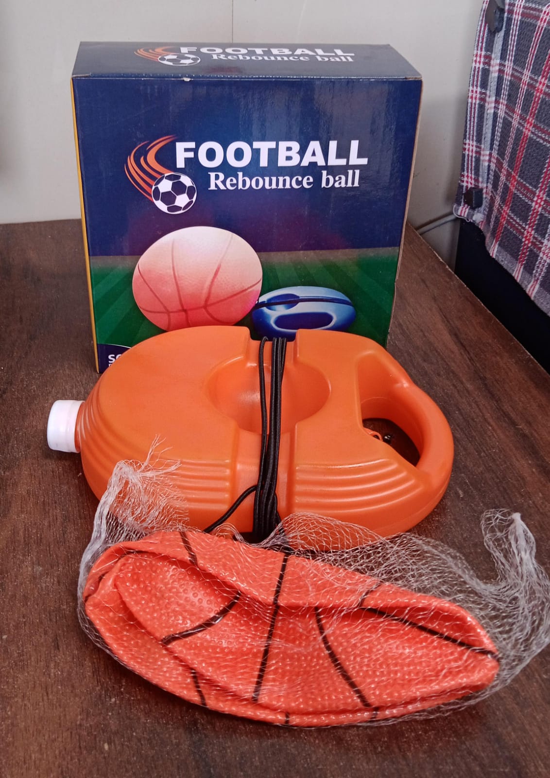 Football Rebound Ball with String (1 Set) - Bhavnagar Deodap