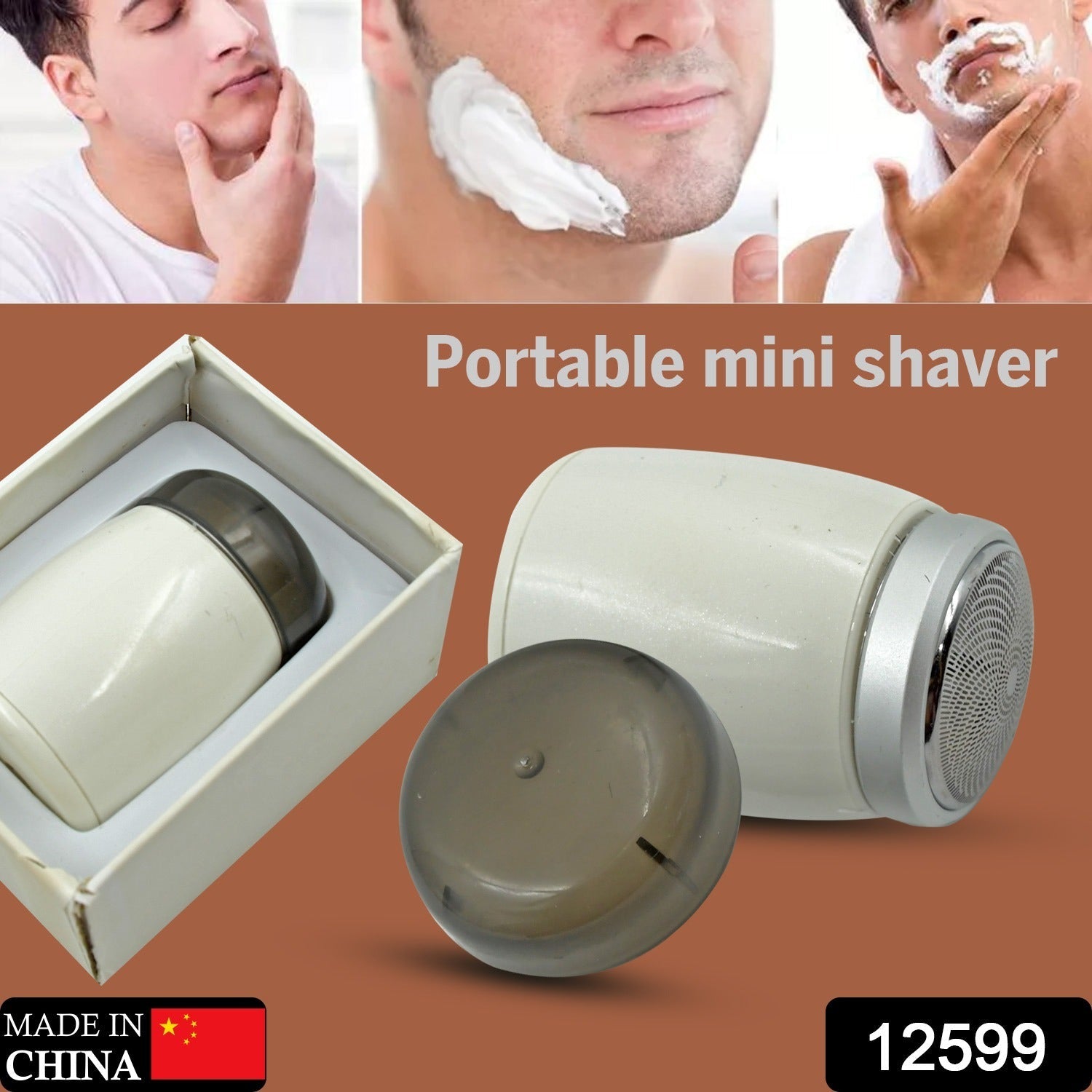 Mini Electric Shavers for Men, Pocket Shaver, Portable Shaver Head, Mini Shaver Professional Shaver Hair Cleaning Shave Head Shaving Machine Long Battery Life for Indoor and Outdoor Use Gift for Boyfriend Father - Bhavnagar Deodap