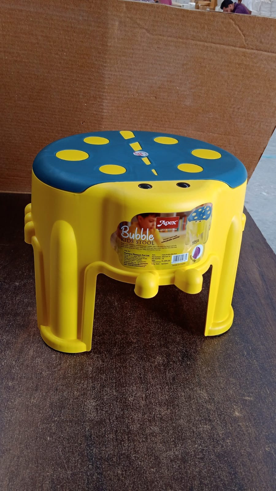 Durable Plastic Step Stool for Kids  (1 Pc)