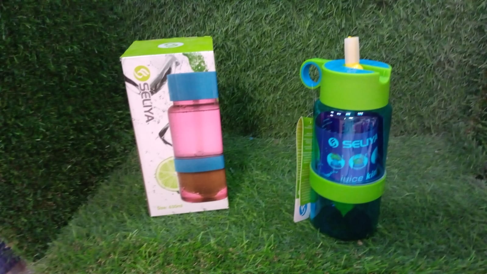 Sports Duo Citrus Kid Zinger Juice Water Bottle with Juice Maker Infuser Bottle (630ml) - Bhavnagar Deodap