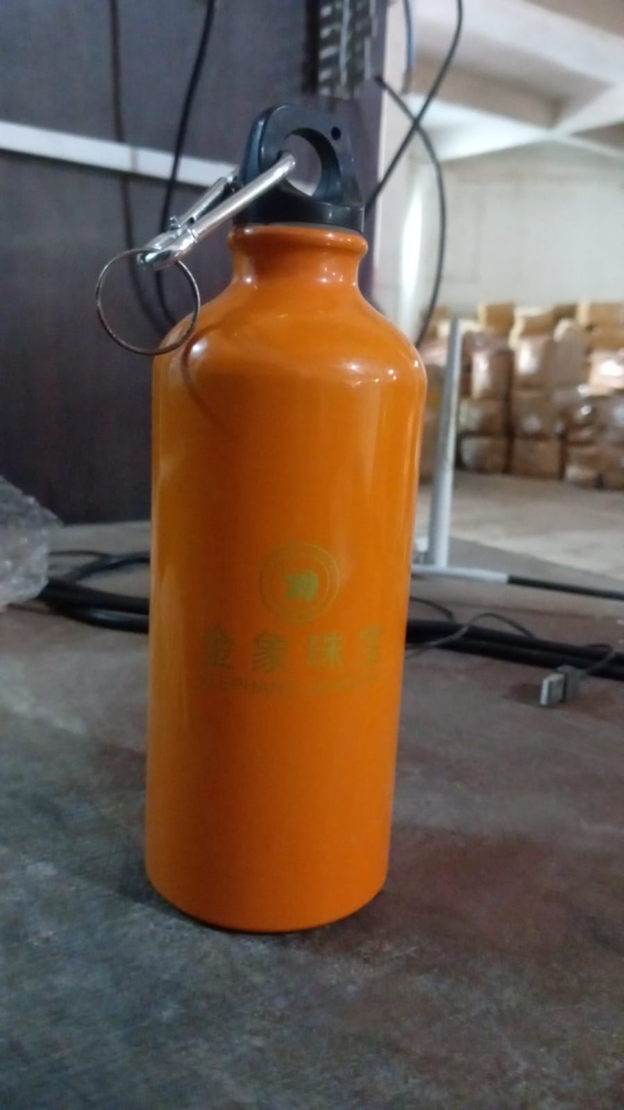 Aluminium Sports Water Bottle, 1 Pc (Capacity 400 ML Approx) - Bhavnagar Deodap