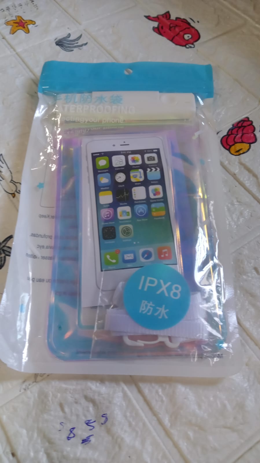 Waterproof Pouch Zip Lock Mobile Cover Under Water Mobile Case, Transparent Waterproof Sealed Plastic Smart phone Protective Pouch Cover/Bag for All Type Mobile Phones - Bhavnagar Deodap