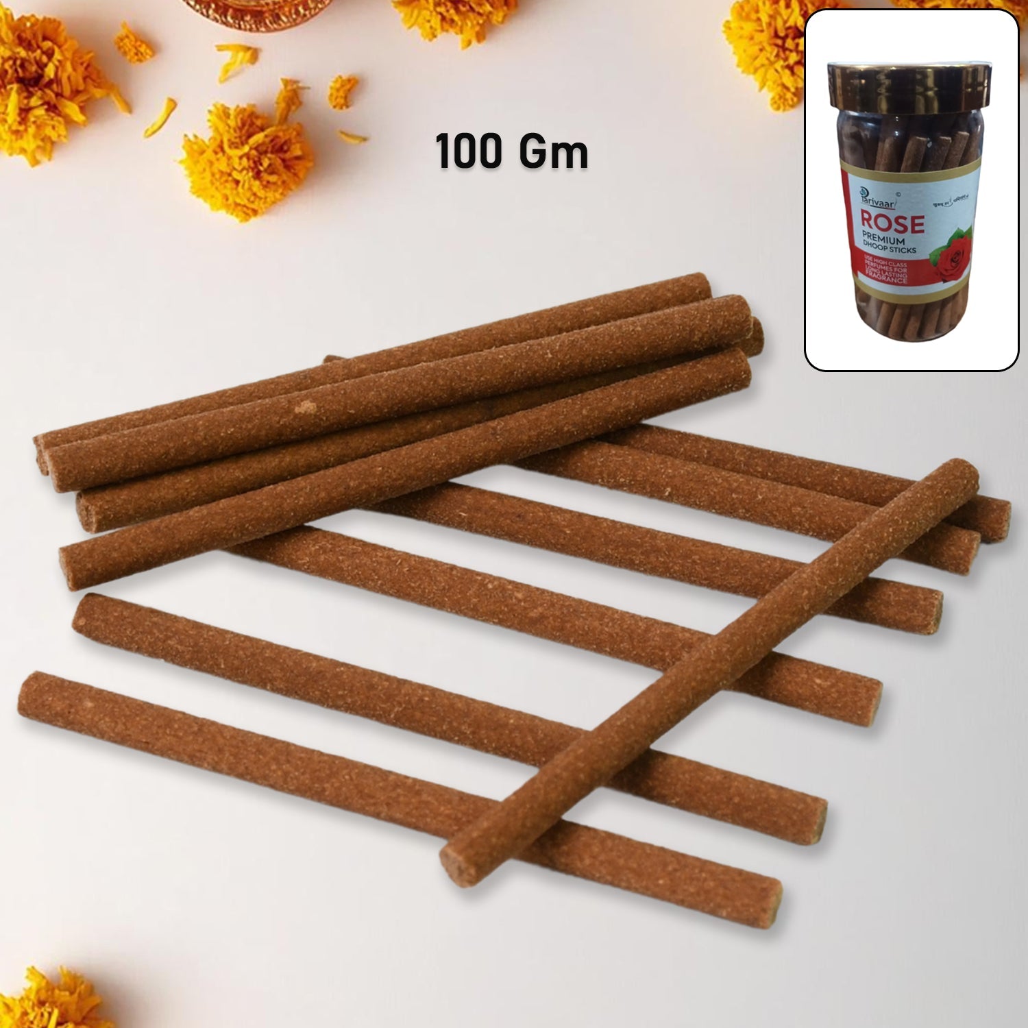 Sticks for Home, Office, Religious Ceremonies, Meditation and Pooja (100 gm/ mix/ 1pc) - Bhavnagar Deodap