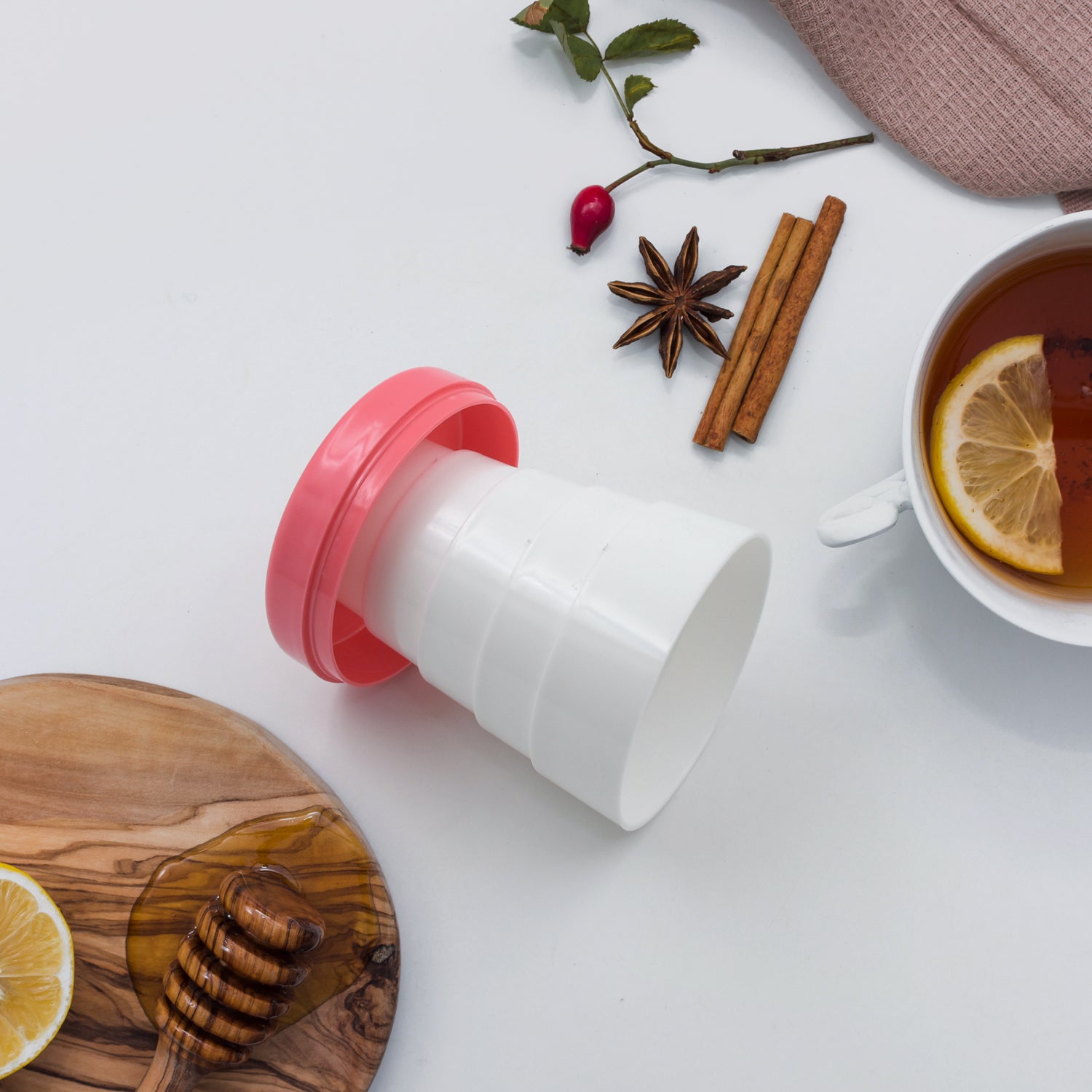 Portable Travelling Cup/Tumbler With Lid Folding / Pocket Glass for Travelling, Water Cup for Kids Walker, Folding Camping Cup with Lids Expandable Drinking Cup Folding Cup for Kids, Travel - (Pack of 1) - Bhavnagar Deodap