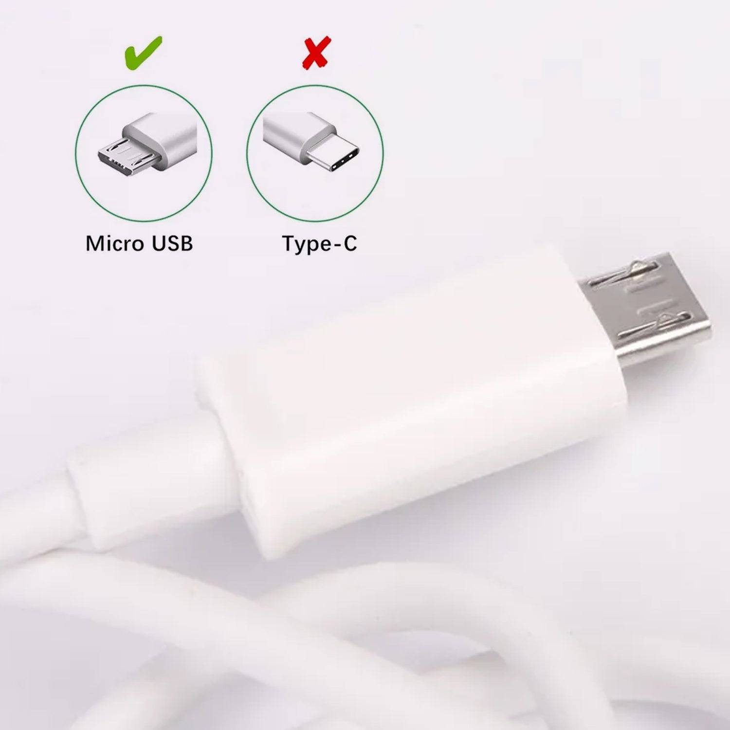 Fast Charging for android & Data Transfer Extra Tough Long Micro Cable for All Compatible Smartphone and Tablets - Bhavnagar Deodap