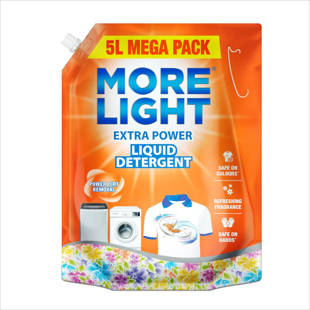 Laundry Liquid Detergent with Refreshing Fragrance for Bucket Wash, Top Load & Front Load Machines