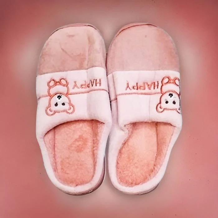 Soft Slippers For Indoor Bedroom Room outdoor winter - Bhavnagar Deodap
