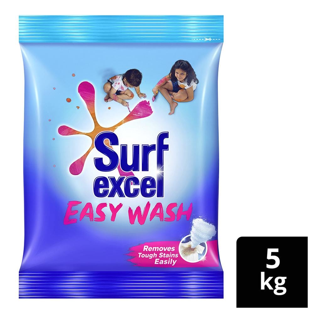 Surf Excel Easy Wash Detergent Powder 5 kg - Bhavnagar Deodap